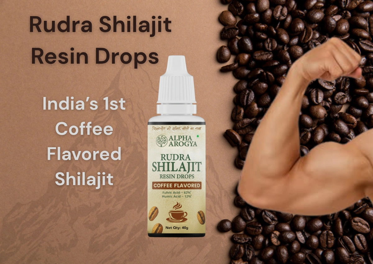 Coffee Flavored Rudra Shilajit Resin Drops
