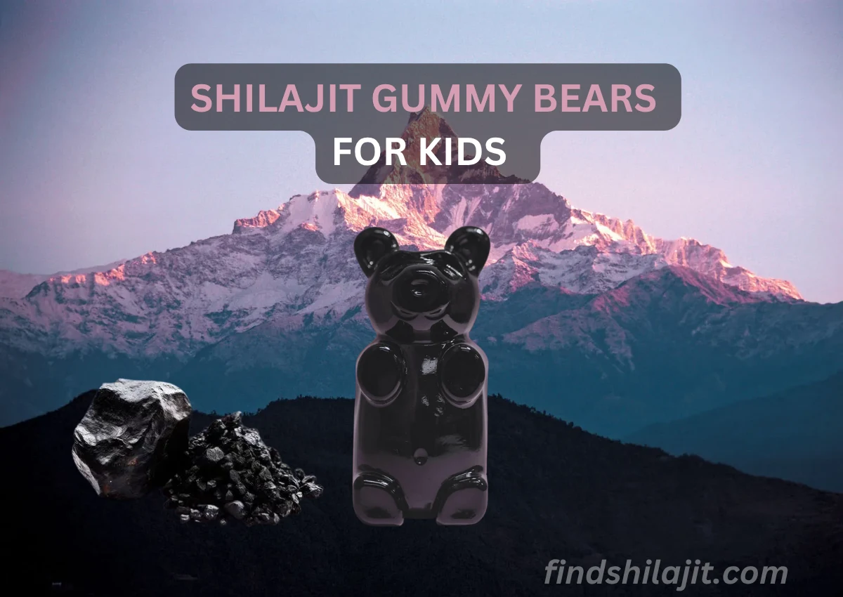 Shilajit Gummy Bears for Kids