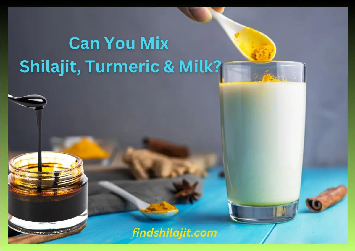 Can You Mix Shilajit, Turmeric & Milk
