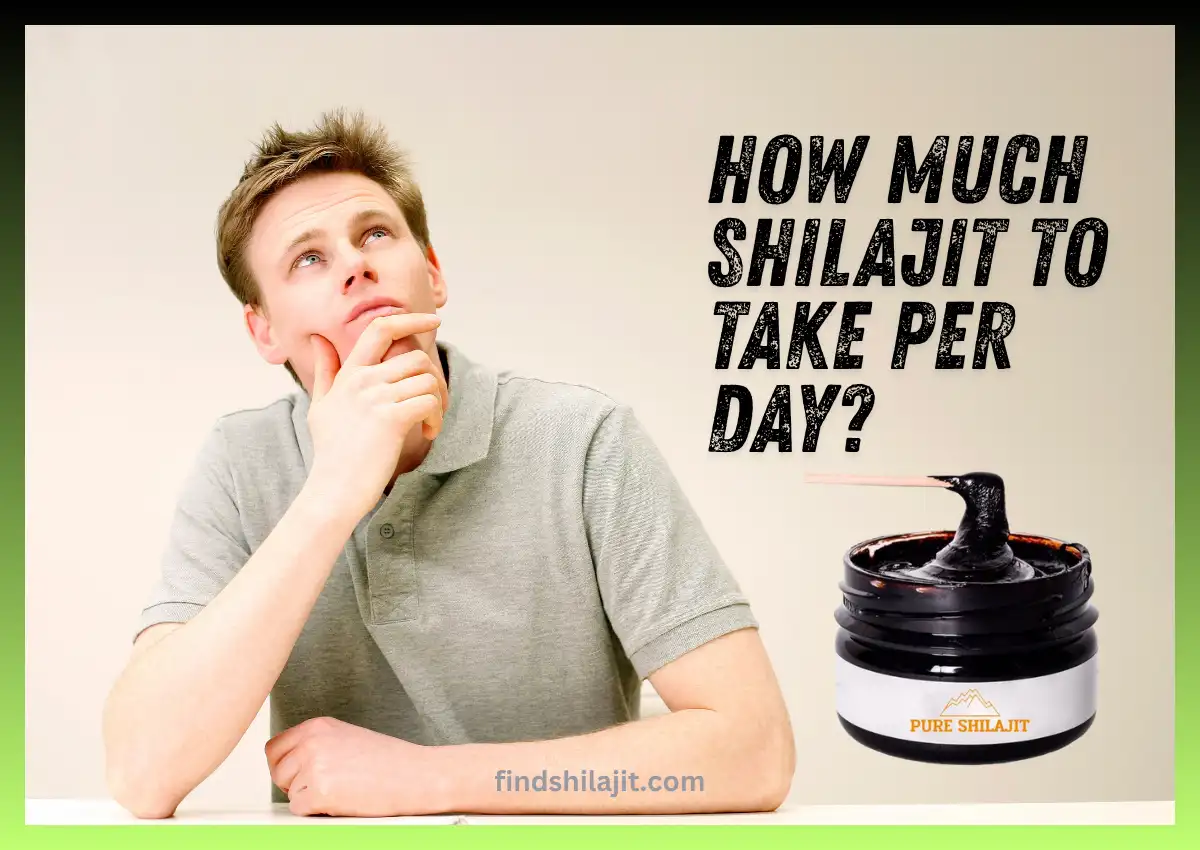 How Much Shilajit to Take Per Day