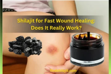 shilajit for fast healing of wounds