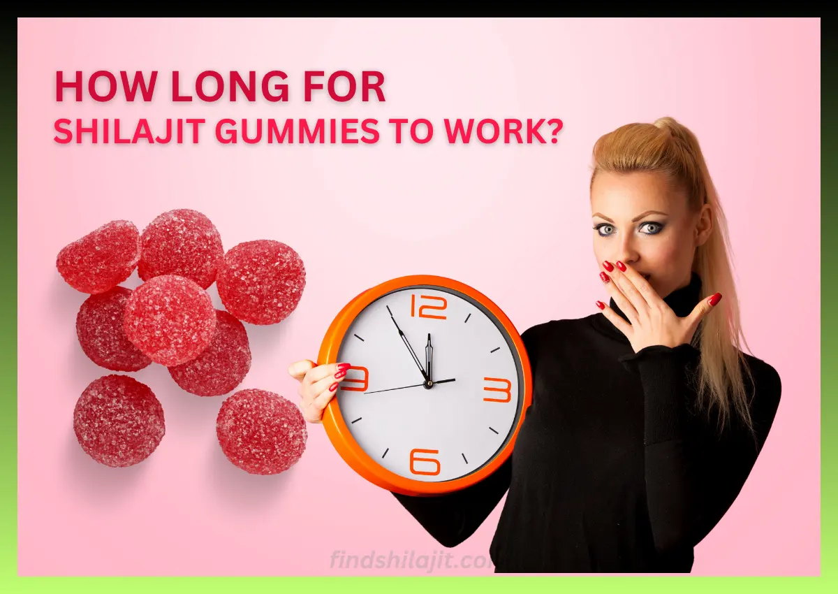 How Long for Shilajit Gummies to Work