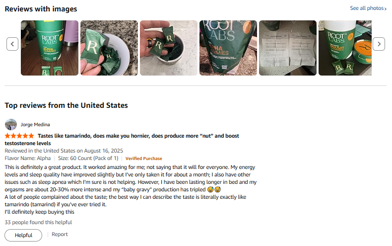 Root Labs Shilajit Gummies Reviews