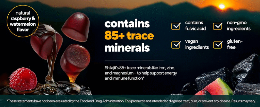 what is shilajit gummy
