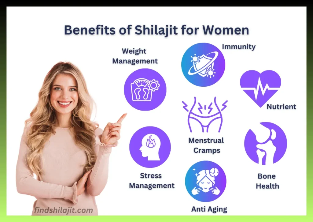 shilajit benefits for women