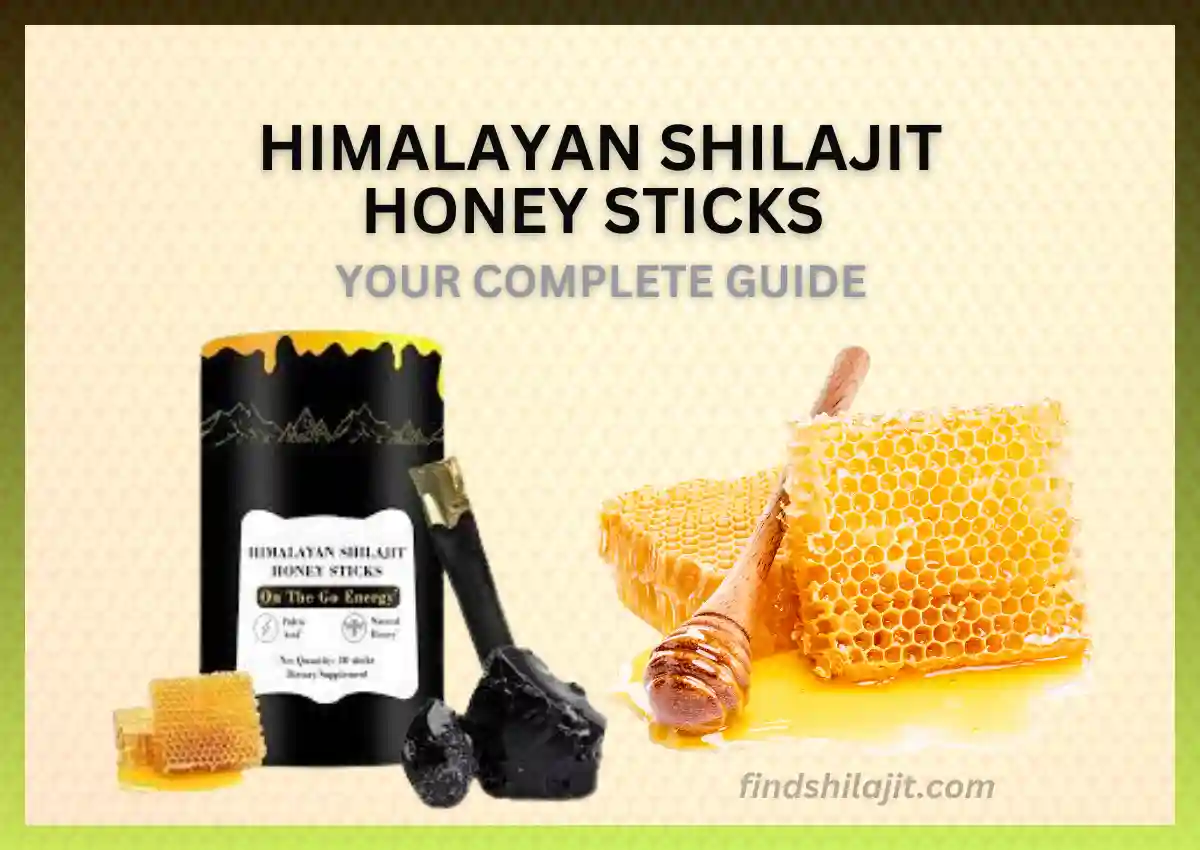 Himalayan Shilajit Honey Sticks