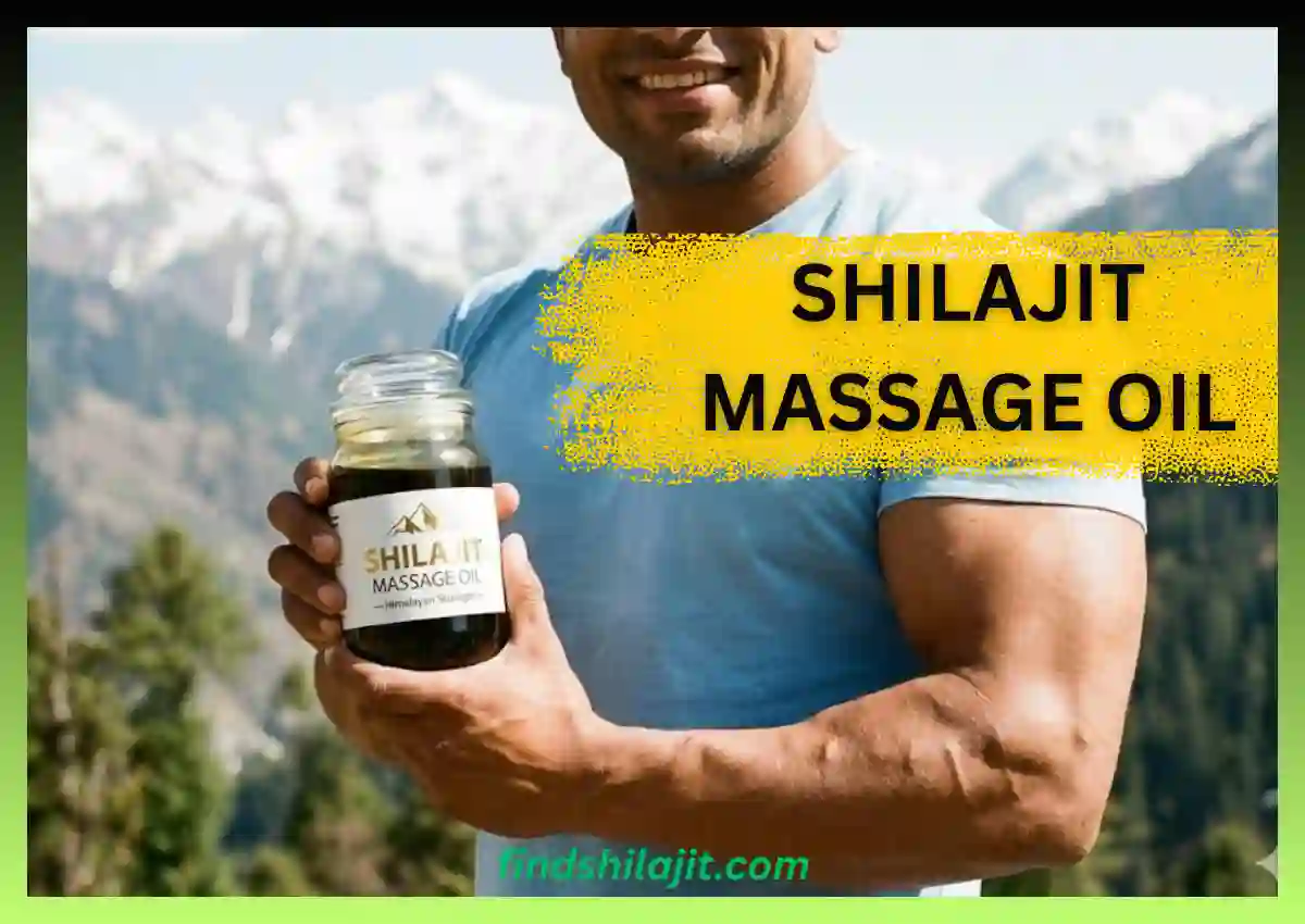 Shilajit Massage Oil for Men