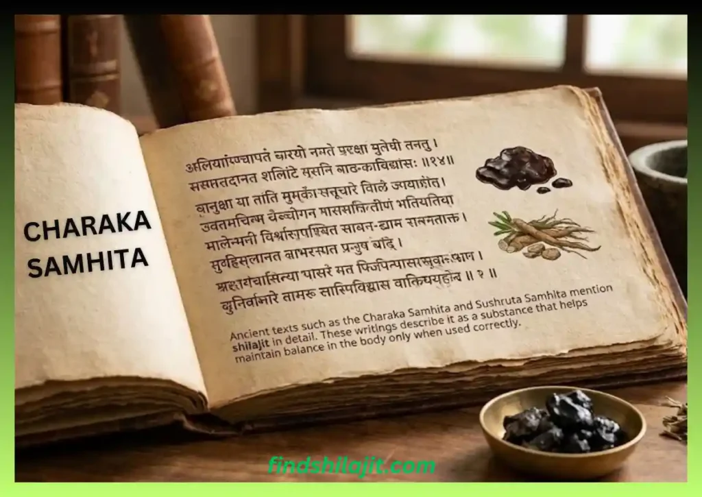 charaka samhita shilajit