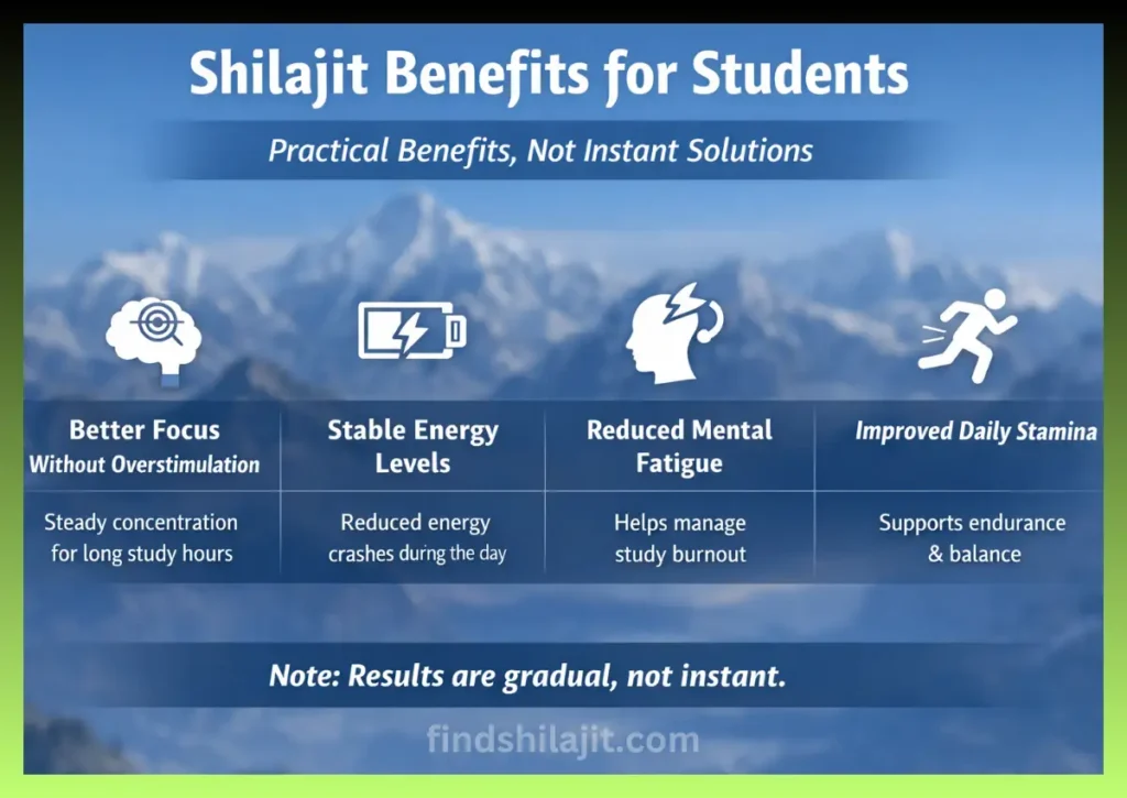 Shilajit Benefits for Students