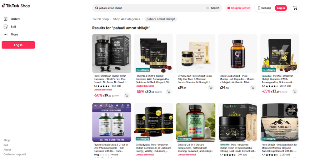 Pahadi Amrut Shilajit TikTok Reviews