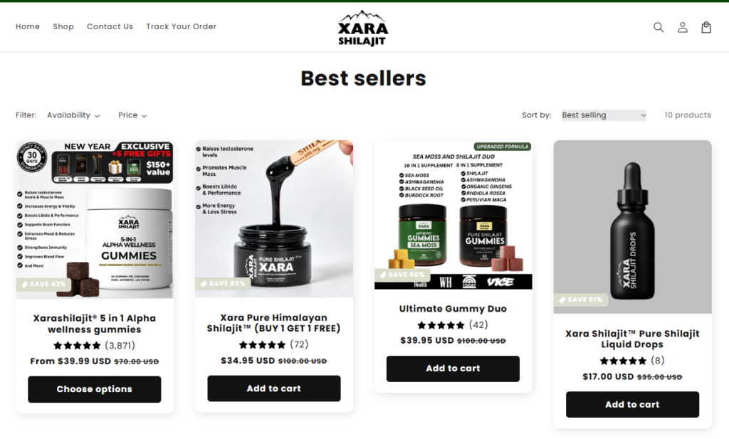 Shilajit Product Line images