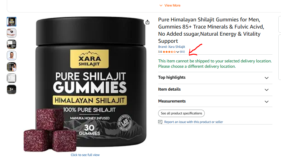 XARA Shilajit Real Customer Reviews