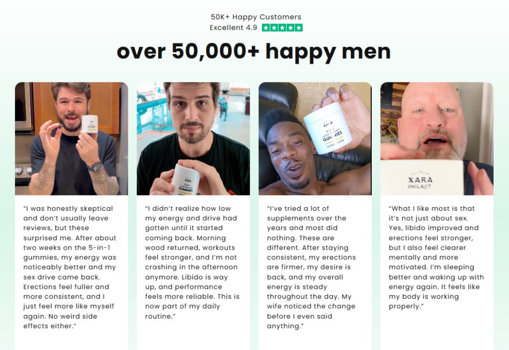 XARA Shilajit Product reviews