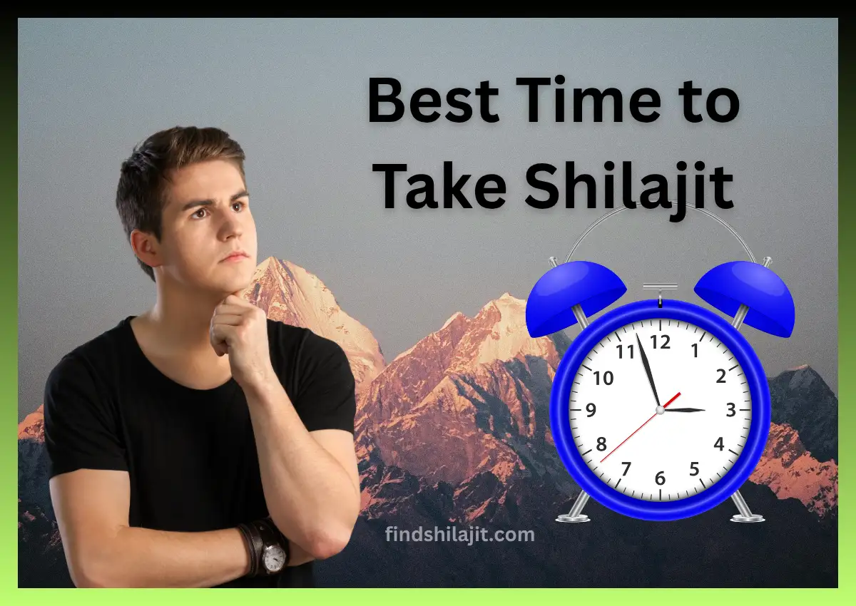 Best Time to Take Shilajit