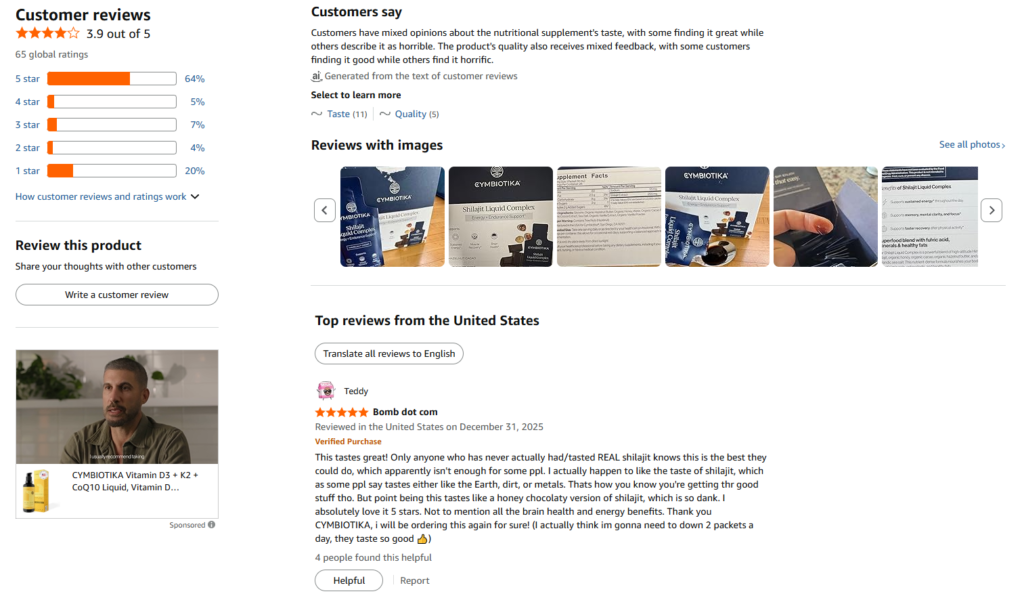 shilajit reviews