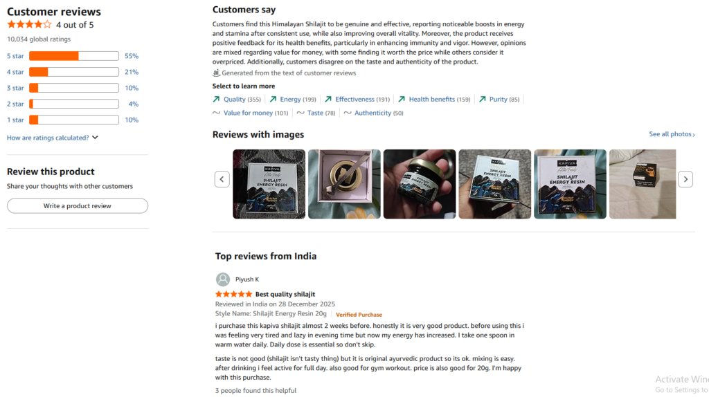 Kapiva Customer Reviews Reveal