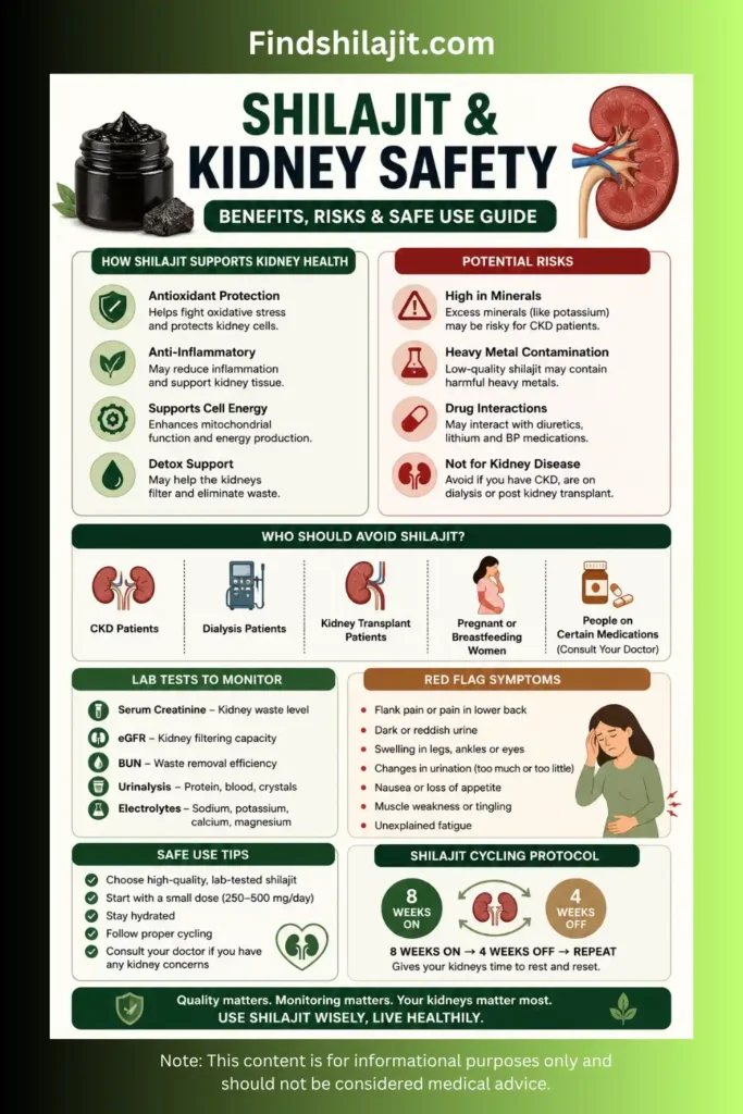 shilajit for kidney