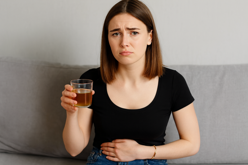 shilajit woman drink