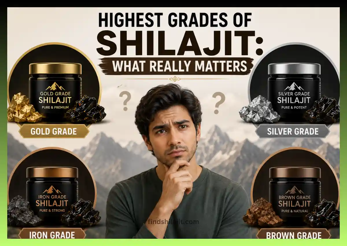 Highest Grades of Shilajit