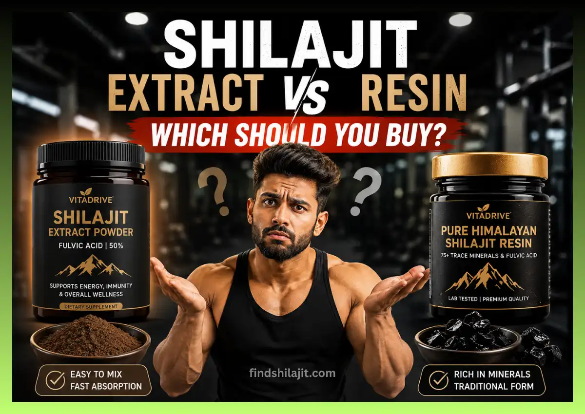 Shilajit Extract vs Resin_ Which Should You Buy
