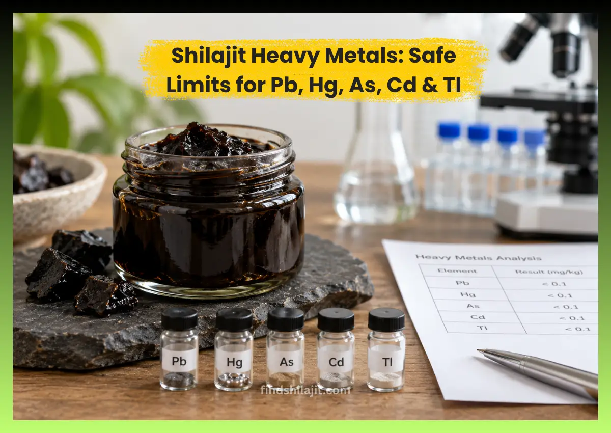 Shilajit Heavy Metals