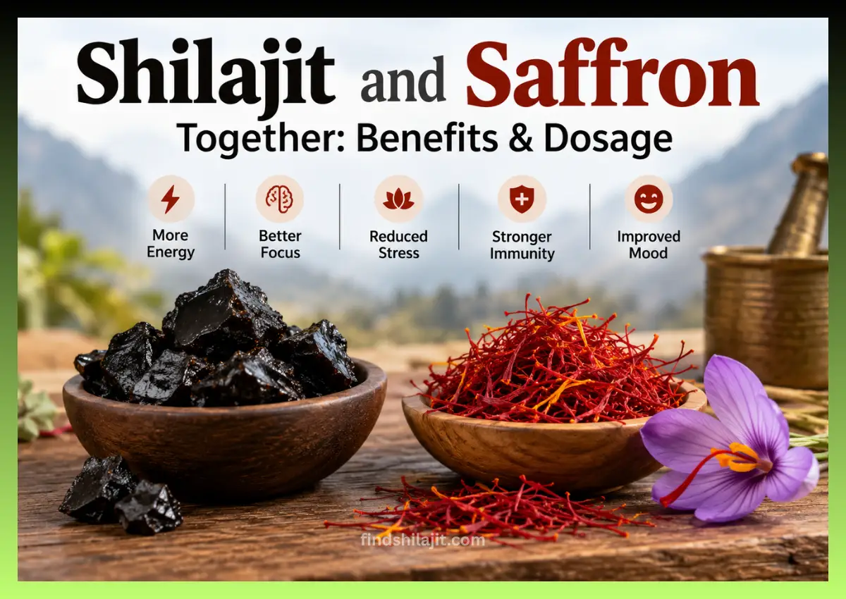 Shilajit and Saffron Together