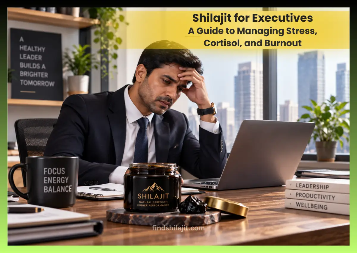 Shilajit for Executives